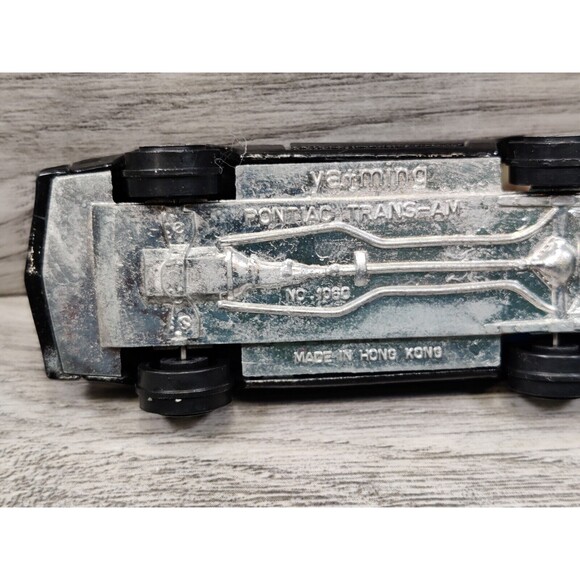 Collectible Diecast Yatming No. 1060 Pontiac Trans-Am Toy Car Made In Hong Kong - Picture 8 of 10